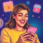 Use salary advance apps with built-in budgeting