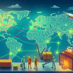 Global logistics chains show signs of normalization
