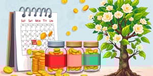 Automate monthly contributions to maintain discipline