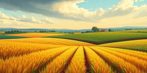 Agricultural commodities fluctuate with climate data