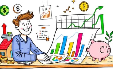 Track your net worth quarterly for long-term perspective