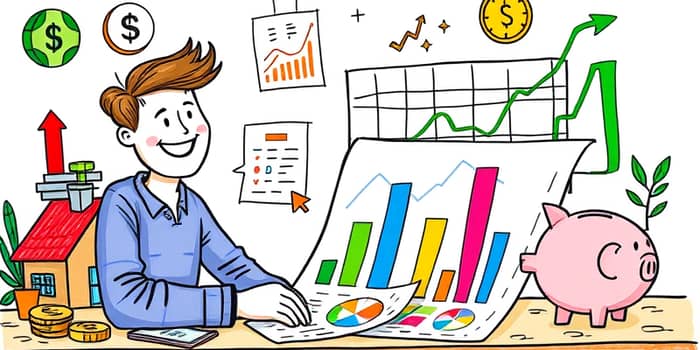 Track your net worth quarterly for long-term perspective