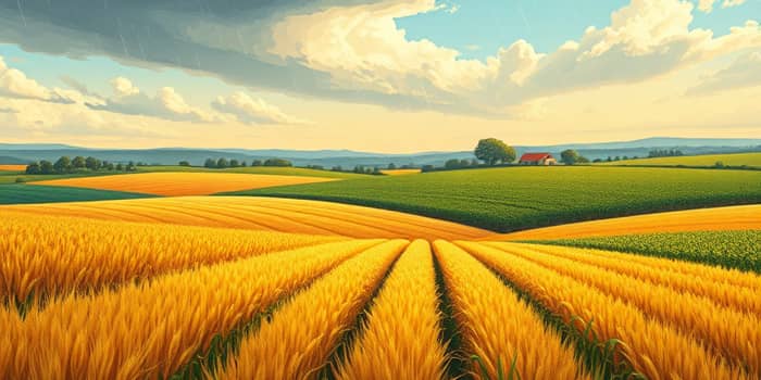 Agricultural commodities fluctuate with climate data